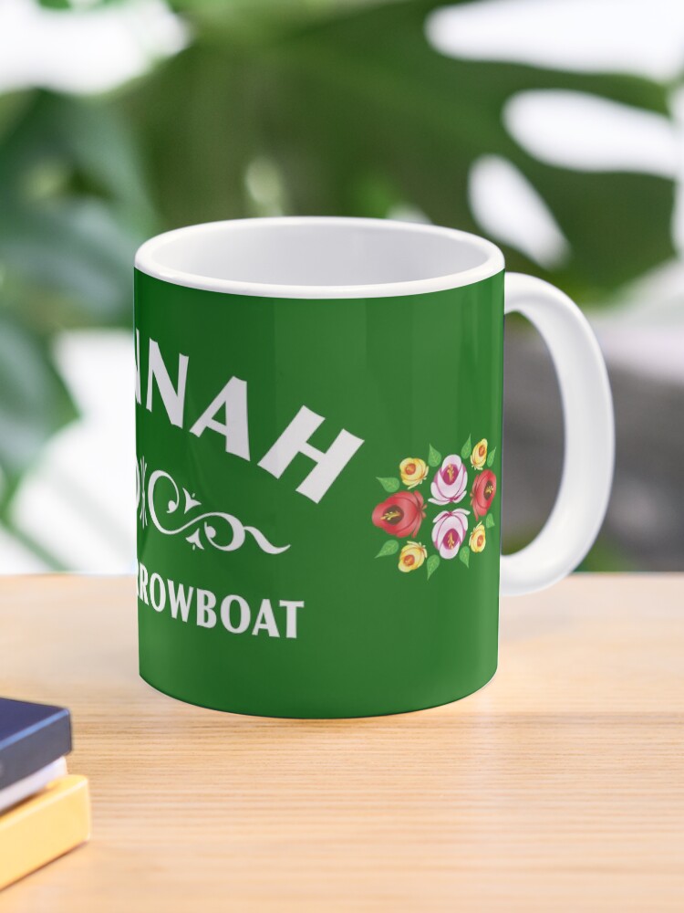 Thumbnail 1 of 6, Coffee Mug, Hannah the Narrowboat designed and sold by NBHannah.