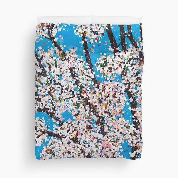 pohon berwarna warni Duvet Cover