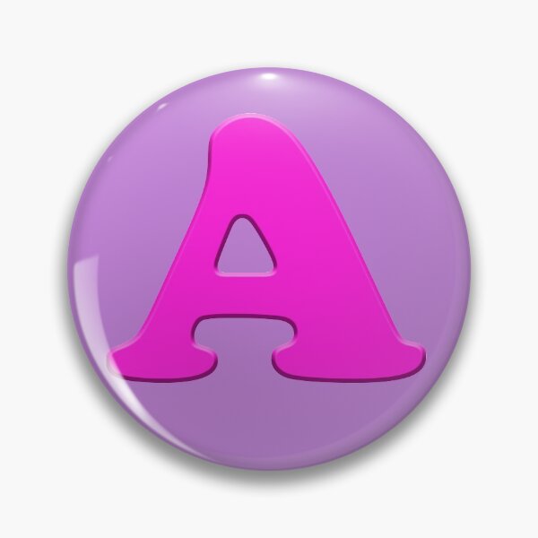 Item preview, Alphabet Letter A Pink  designed and sold by turkmenboy1.