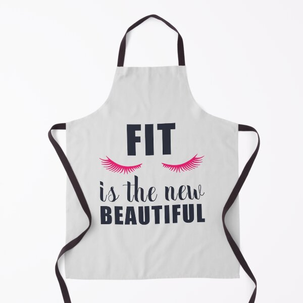 Item preview, Fit Is The New Beautiful Funny Gym For Ladies designed and sold by motivationaltee.