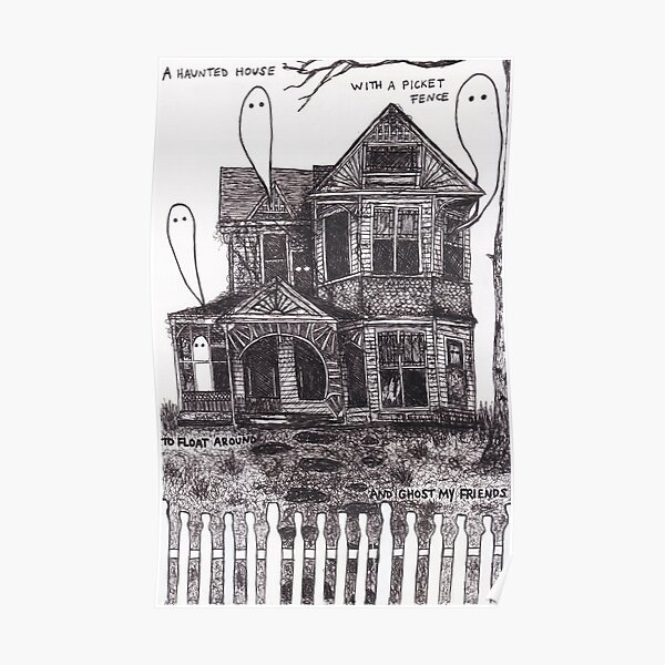 Hauted House Poster Poster