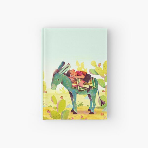 Boy and Donkey Hardcover Journal