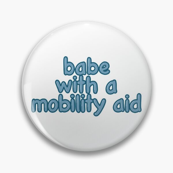 Item preview, Babe with a mobility aid  designed and sold by walkingonwheels.