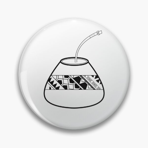 Item preview, yerba mate tea cup pattern designed and sold by NoelNimmad.