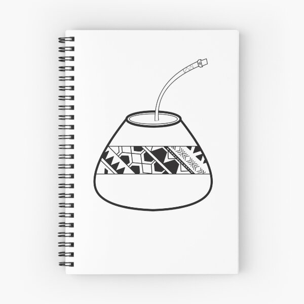 Item preview, yerba mate tea cup pattern designed and sold by NoelNimmad.