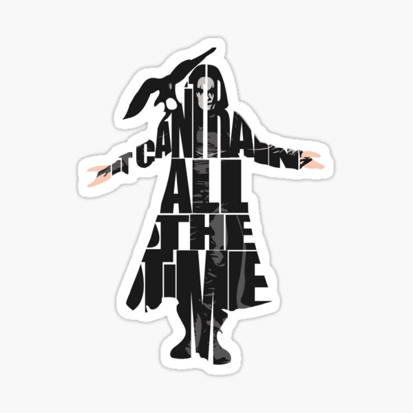 Download The Crow Movie Stickers | Redbubble