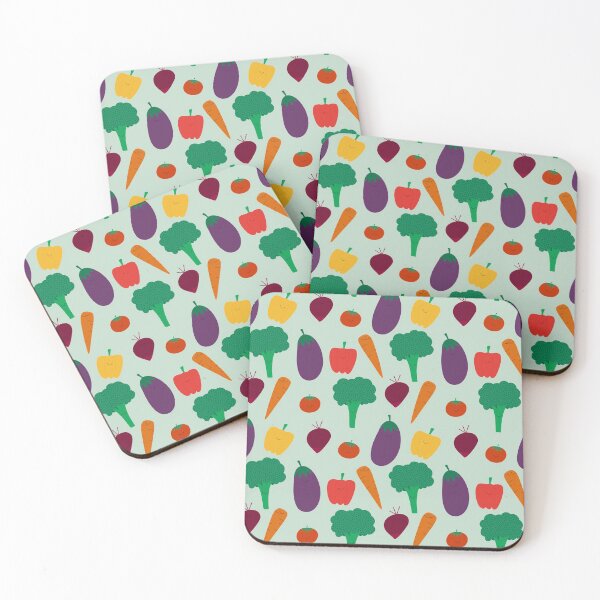 Item preview, Happy vegetables designed and sold by PegFollyDesigns.
