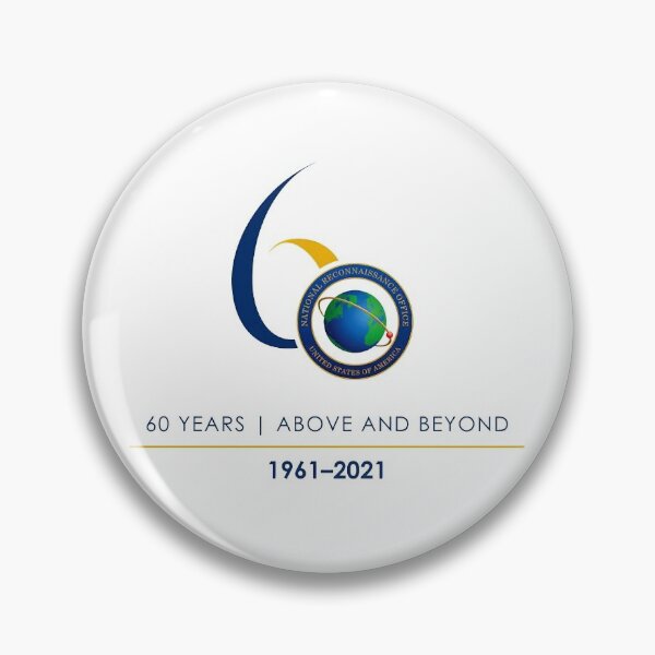 Item preview, National Reconnaissance Office 60th Anniversary Logo designed and sold by Nikki SpaceStuffPlus.