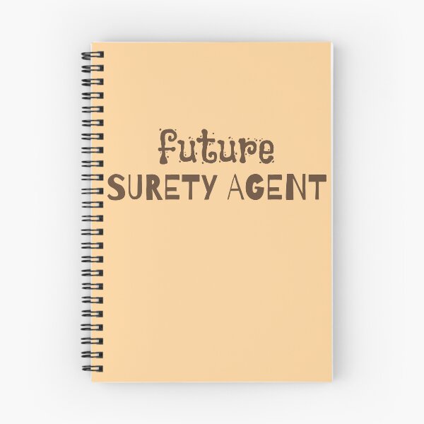Item preview, Future Surety Agent Funny Font Light designed and sold by trendingatees.