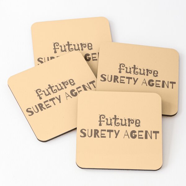 Item preview, Future Surety Agent Funny Font Light designed and sold by trendingatees.