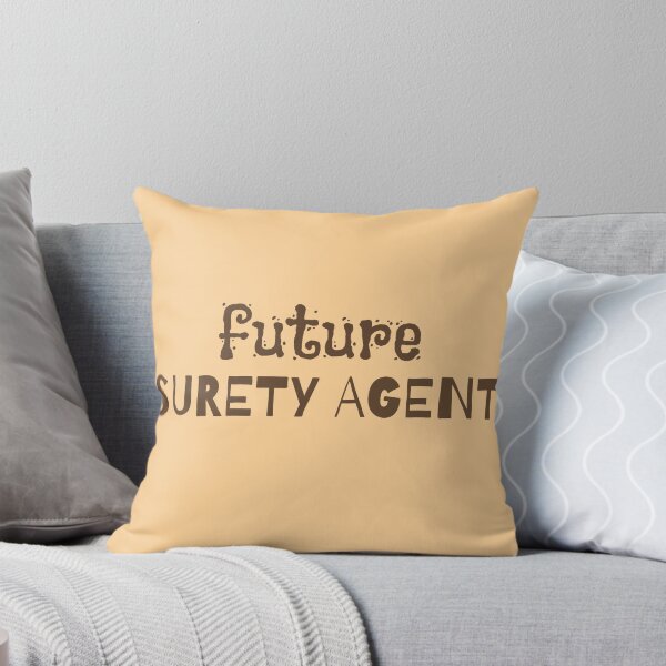Item preview, Future Surety Agent Funny Font Light designed and sold by trendingatees.