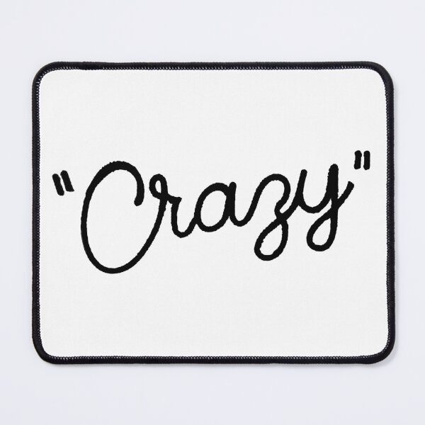 Item preview, "Crazy" Neon Sign designed and sold by Fiona Gray.