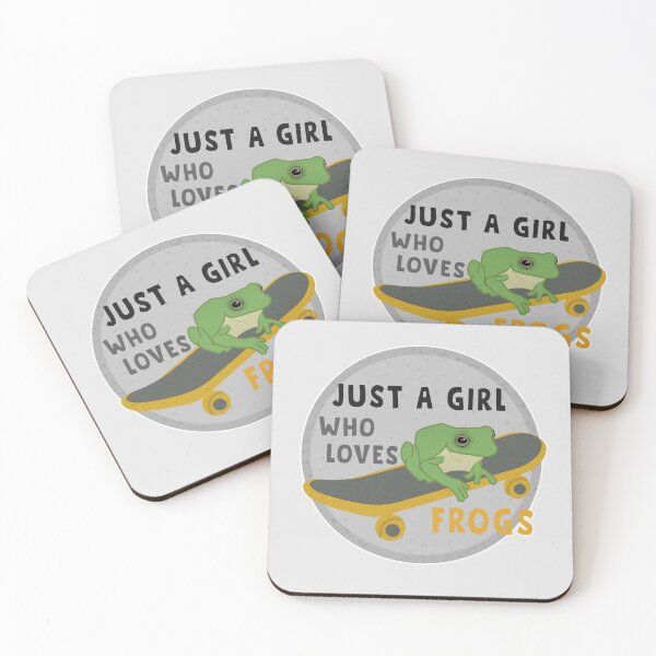 Item preview, Just a girl who loves frogs designed and sold by Cute-Treasure.