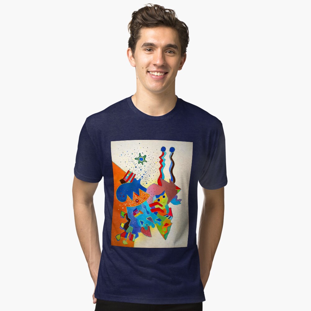 Item preview, Tri-blend T-Shirt designed and sold by AnnetteArt.
