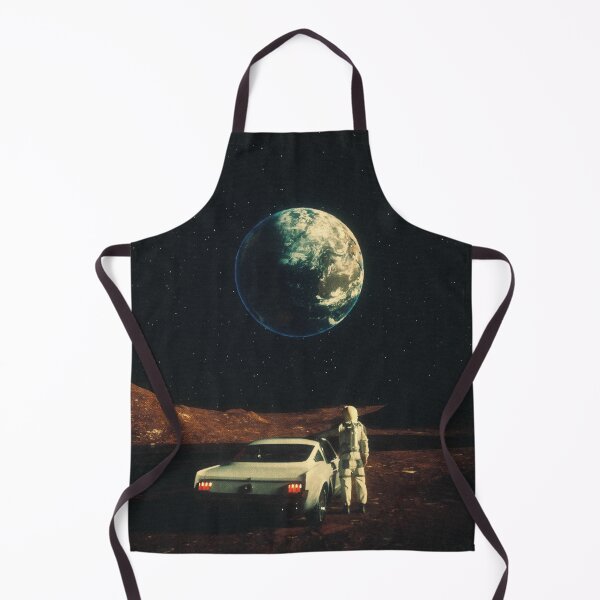 Item preview, Far From Home - Retro-Futuristic Marsian Astronaut Vintage Car Design Art designed and sold by Taudalpoi.