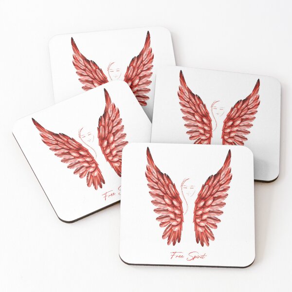 Item preview, A beautiful angel with big red angel wings - your guardian angel designed and sold by MartinEngel.