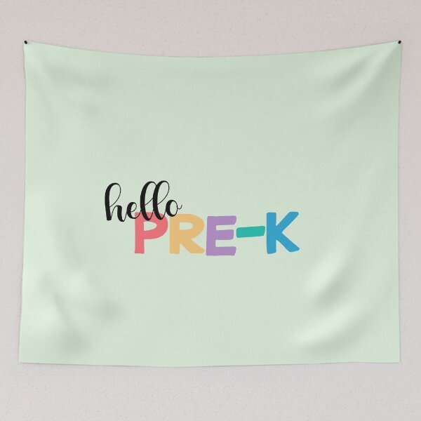 Item preview, Hello Pre-K Teacher Cute Preschooler new student Preschool designed and sold by SocialLook.