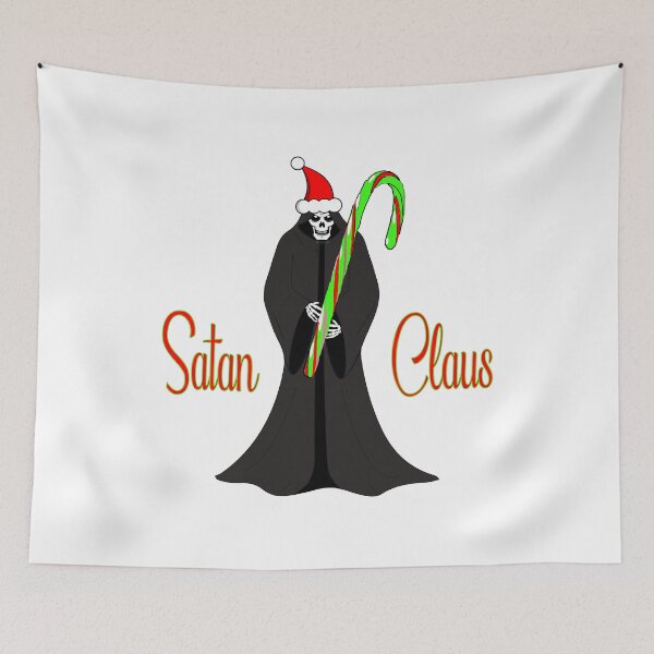 Item preview, Hail Santa satan claus merry anti christmas   designed and sold by toastygoat.