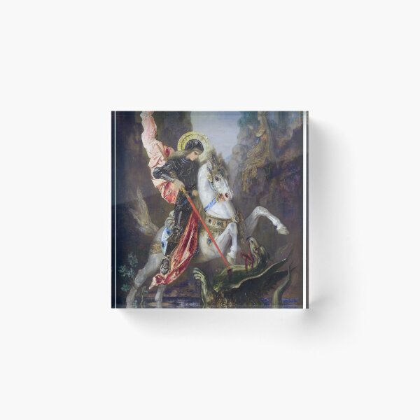 Item preview, Dragonslayer by Gustave Moreau designed and sold by emperors-vault.