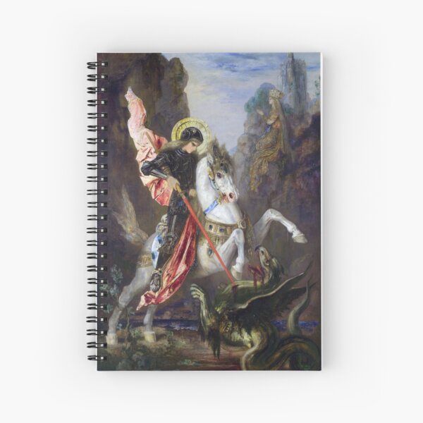 Item preview, Dragonslayer by Gustave Moreau designed and sold by emperors-vault.
