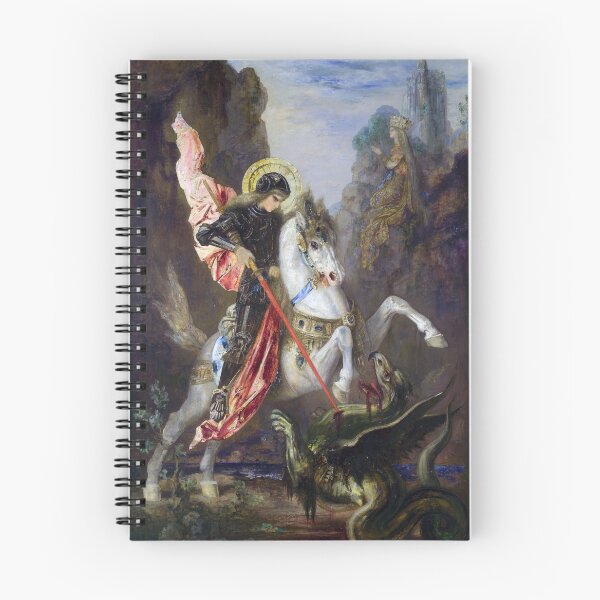 Item preview, Dragonslayer by Gustave Moreau designed and sold by emperors-vault.