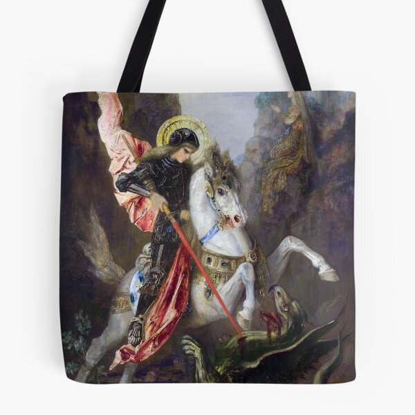 Item preview, Dragonslayer by Gustave Moreau designed and sold by emperors-vault.