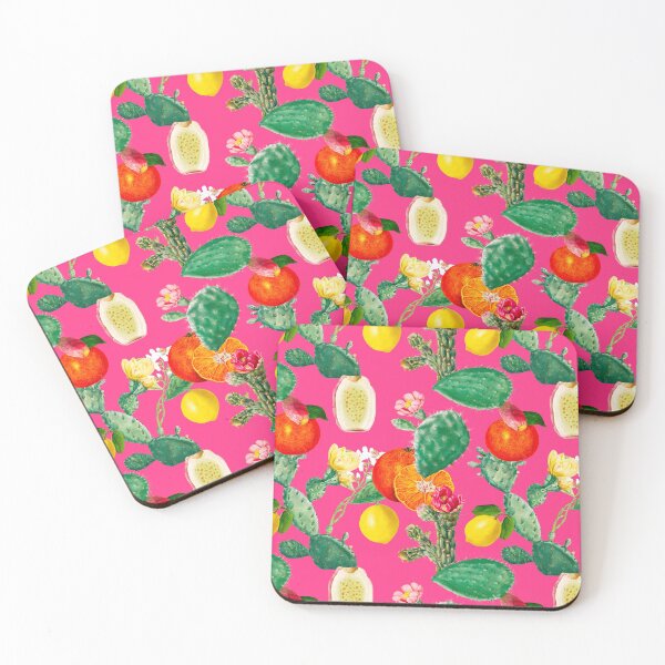 Item preview, Cactus,citrus,lemons,exotic floral art designed and sold by MariaMarinova.