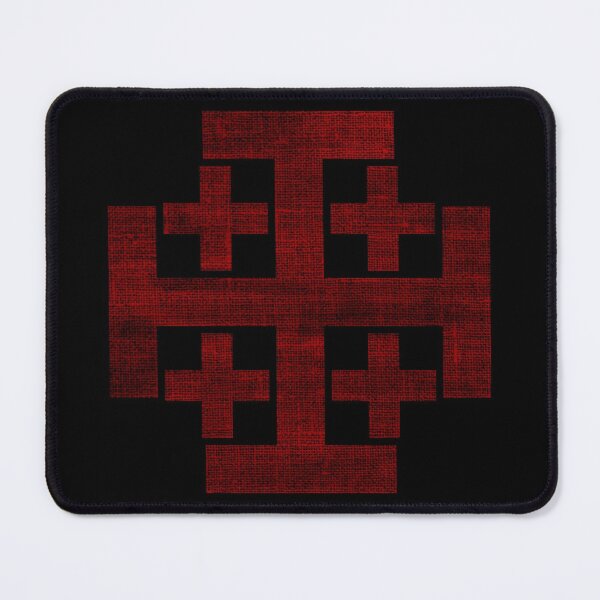 Item preview, Kingdom of Jerusalem - Red on Black designed and sold by emperors-vault.
