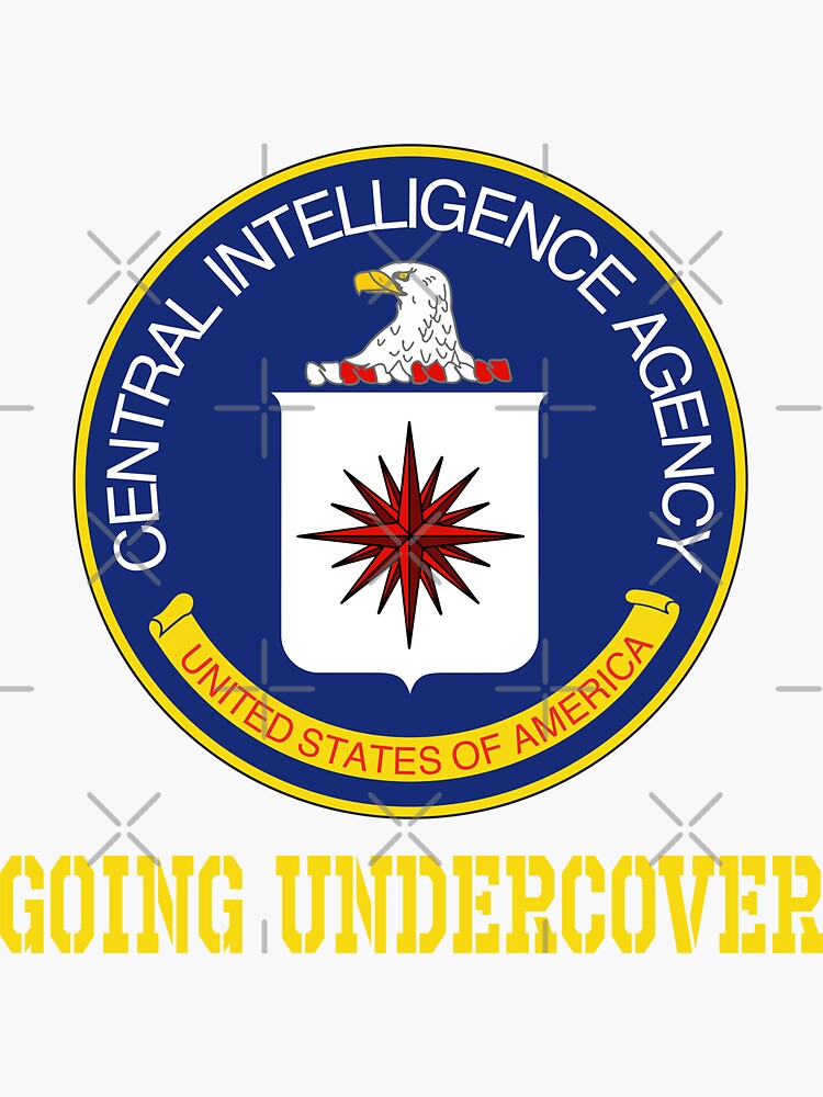 Central Intelligence Agency Cia Sticker For Sale By Hafid0 Redbubble