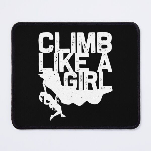 Item preview, Funny Climb Like A Girl Rock Climbing Boulder designed and sold by GabiStock.