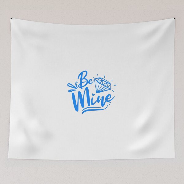Item preview, Be Mine Diamond Quote designed and sold by Open Canvas.