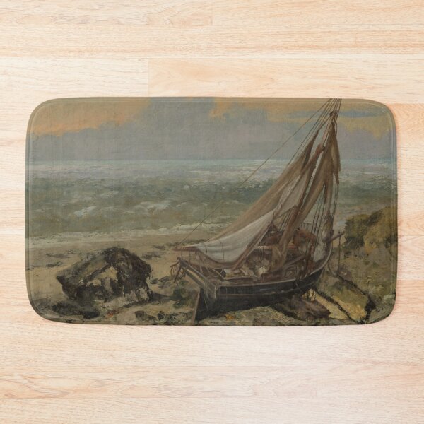 Item preview, The Fishing Boat (1886) - Gustave Courbet designed and sold by BreadArt.