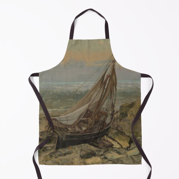 Item preview, The Fishing Boat (1886) - Gustave Courbet designed and sold by BreadArt.
