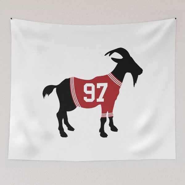 Item preview, Nick Bosa GOAT designed and sold by cwijeta.