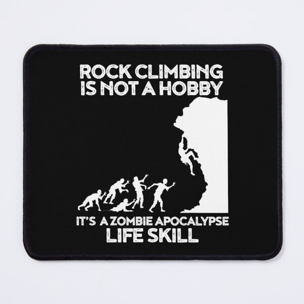 Item preview, Funny Climbing Zombie Escape Rock Climber designed and sold by GabiStock.