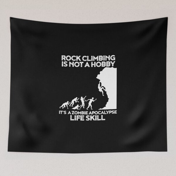 Item preview, Funny Climbing Zombie Escape Rock Climber designed and sold by GabiStock.