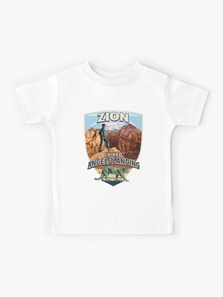 Zion National Park T Shirt I Hiked Angels Landing Trail Tee