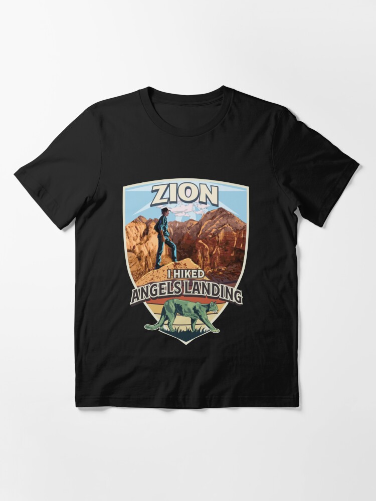 i hiked angels landing t shirt