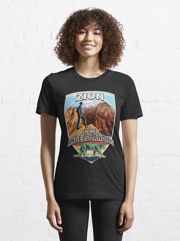 i hiked angels landing t shirt