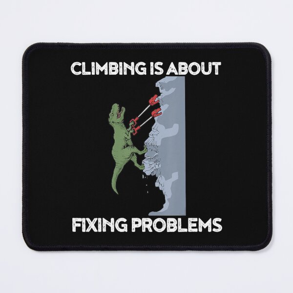 Item preview, Funny Climbing TRex Rock Climber Dinosaur designed and sold by GabiStock.