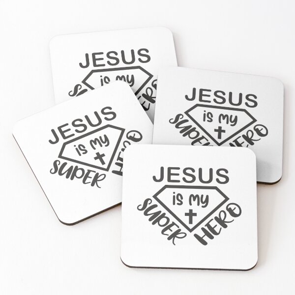 Item preview, jesus is my superhero-funny quotes for faithfuls of jesus designed and sold by Hartics.