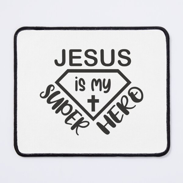 Item preview, jesus is my superhero-funny quotes for faithfuls of jesus designed and sold by Hartics.