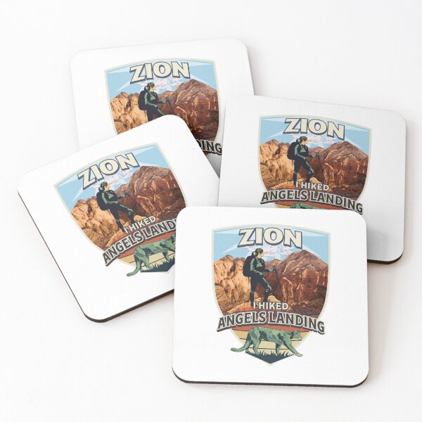 Item preview, Zion National Park - I Hiked the Angels Landing Retro Vintage Design for Women designed and sold by SunNoonPark.
