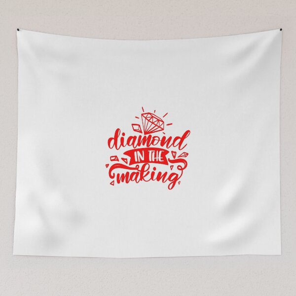 Item preview, Diamond In The Making Quote designed and sold by Open Canvas.