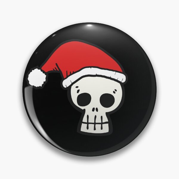 Item preview, Cool Christmas Hat Skull  designed and sold by Phiiilo.