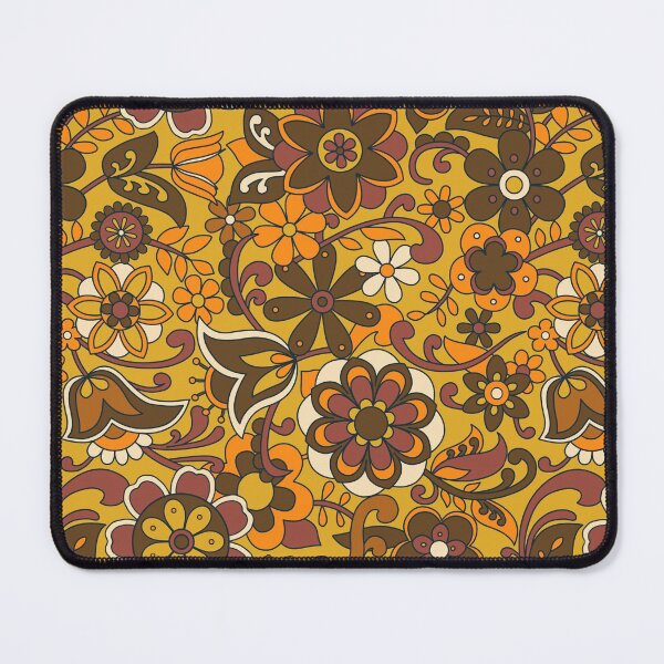 Item preview, 70s pattern yellow designed and sold by vanderValk-art.