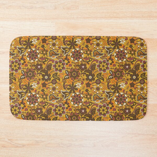 Item preview, 70s pattern yellow designed and sold by vanderValk-art.
