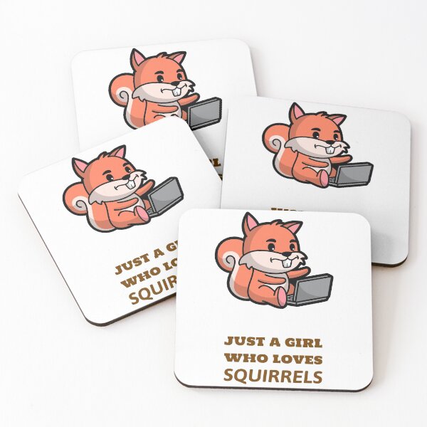 Item preview, Just a girl who loves squirrels designed and sold by Mechanical-Artt.