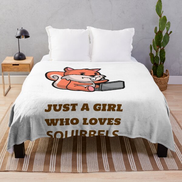 Item preview, Just a girl who loves squirrels designed and sold by Mechanical-Artt.