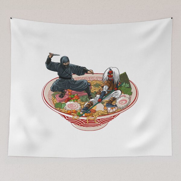 Item preview, Ninjas on Ramen designed and sold by albertocubatas.
